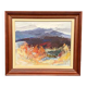 Original Swedish Oil on Panel – “Autumn Landscape” by Torgny Forsberg
