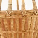 Vintage rattan fruit basket 70