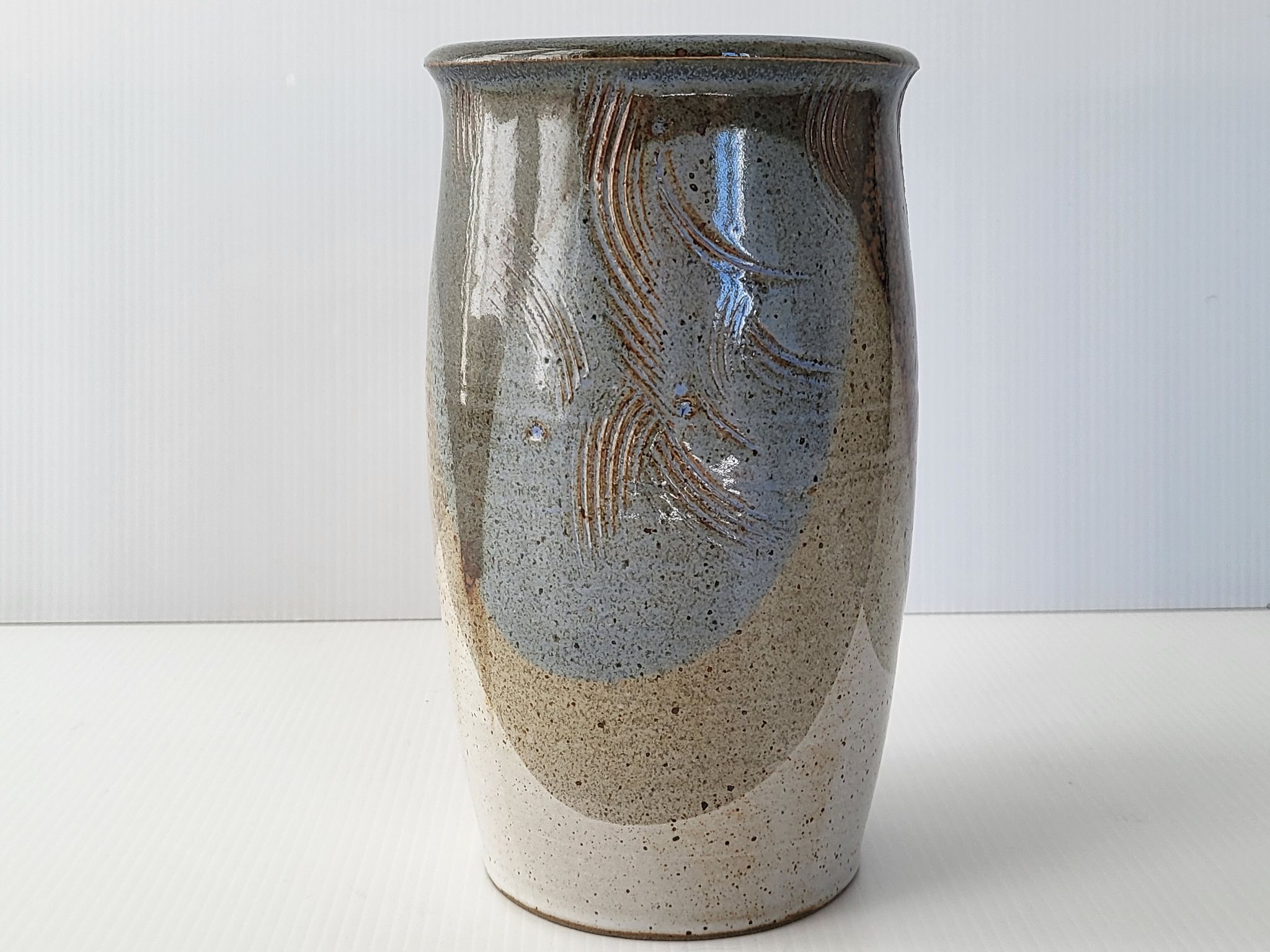Vase en grès vintage 1970