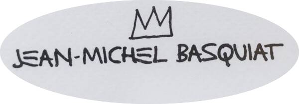 Jean-Michel Basquiat. Numbered colour silkscreen. 1990s.