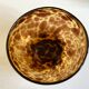 Salad bowl fruit cut XL glass scales macchia Murano Italian design
