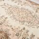5x8 Brown & Cream Handmade Oriental Turkish Rug,166x252Cm