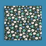 Art Deco chest of drawers in raw wood, 1930