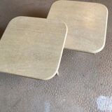 Coffee tables in travertine