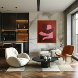 Canvas painting "Can I hold you" 100x81cm