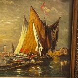 Port of Calais early 19th century - Smuggling of Lace Trades L