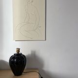 Art deco lamp base