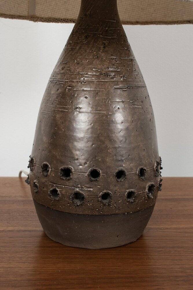 Danish Ceramic Table Lamp