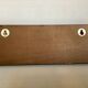 Wooden coat rack with two hooks