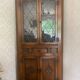 Rustic solid wood china buffet