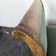 Restoration period banquette in flame mahogany