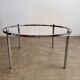 Old Italian design marble effect resin coffee table from the 70s