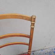 Chaise doré