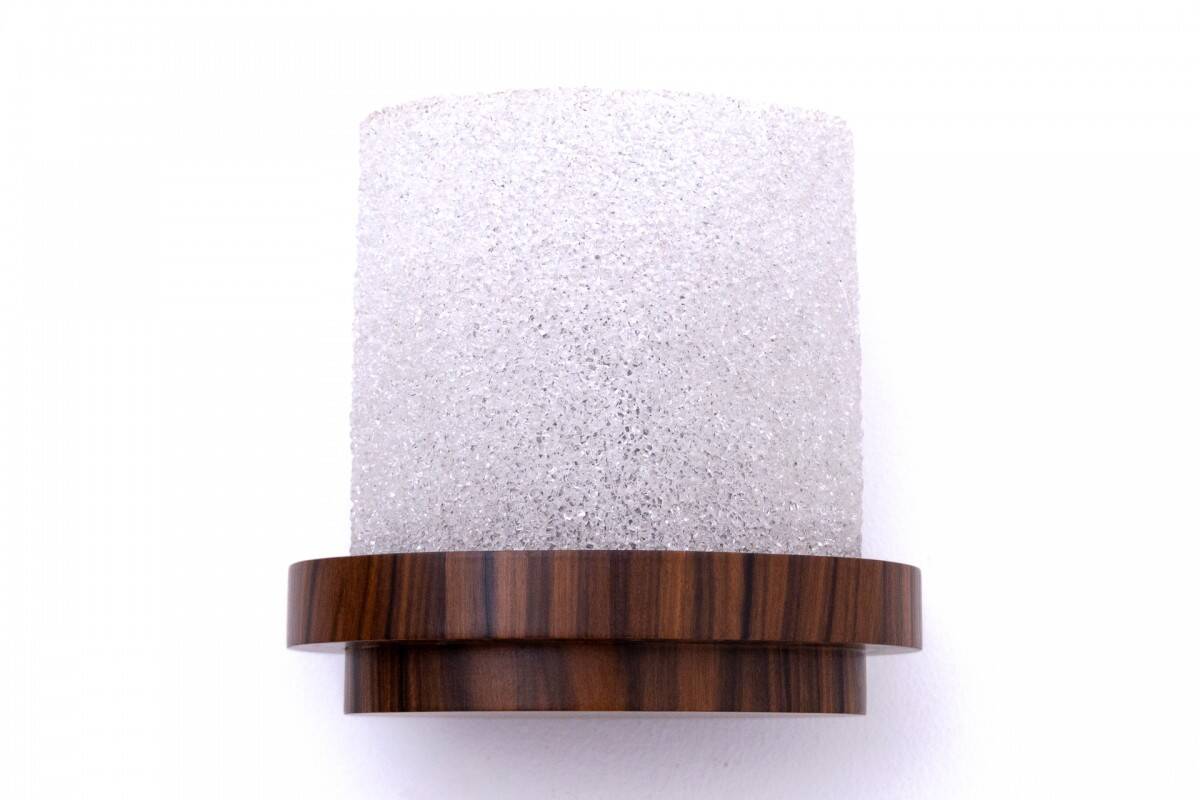 Art Deco wall lamp, Poland, 1960s