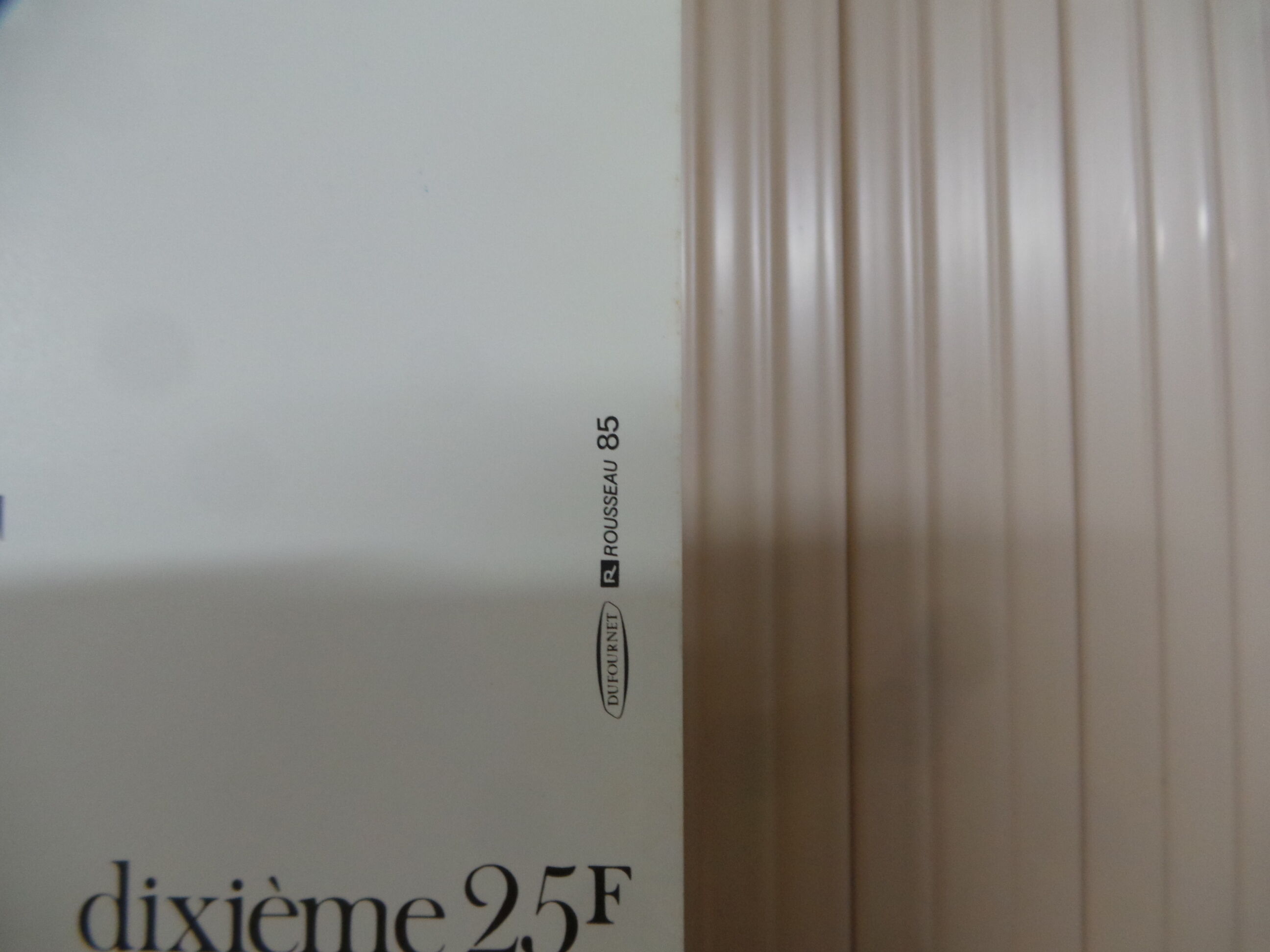 Original National Lottery Prize poster of the president of the 1985 republic