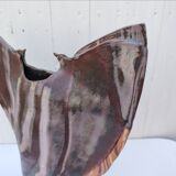 Large ceramic vase, zoomorphic, Alain Rufas