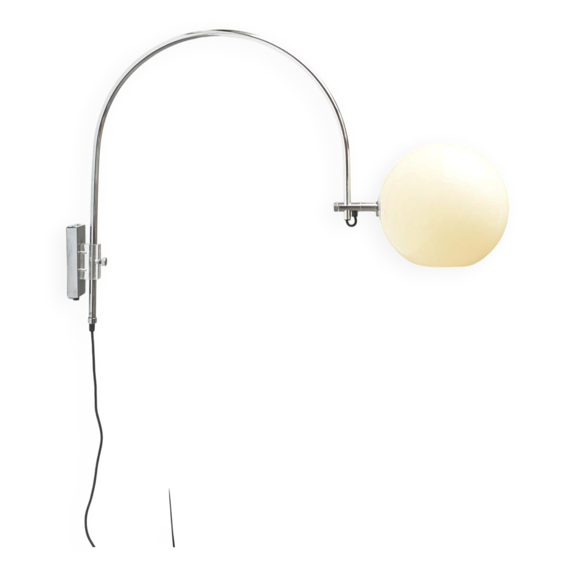 Vintage appliqué arc Space Age German by Wila