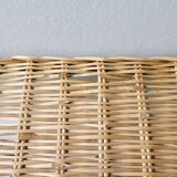 Wall coat rack with 3 ferotin hooks, with mirror, 1960s