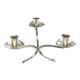 Three-branched plated candlestick, Germany, 1970s