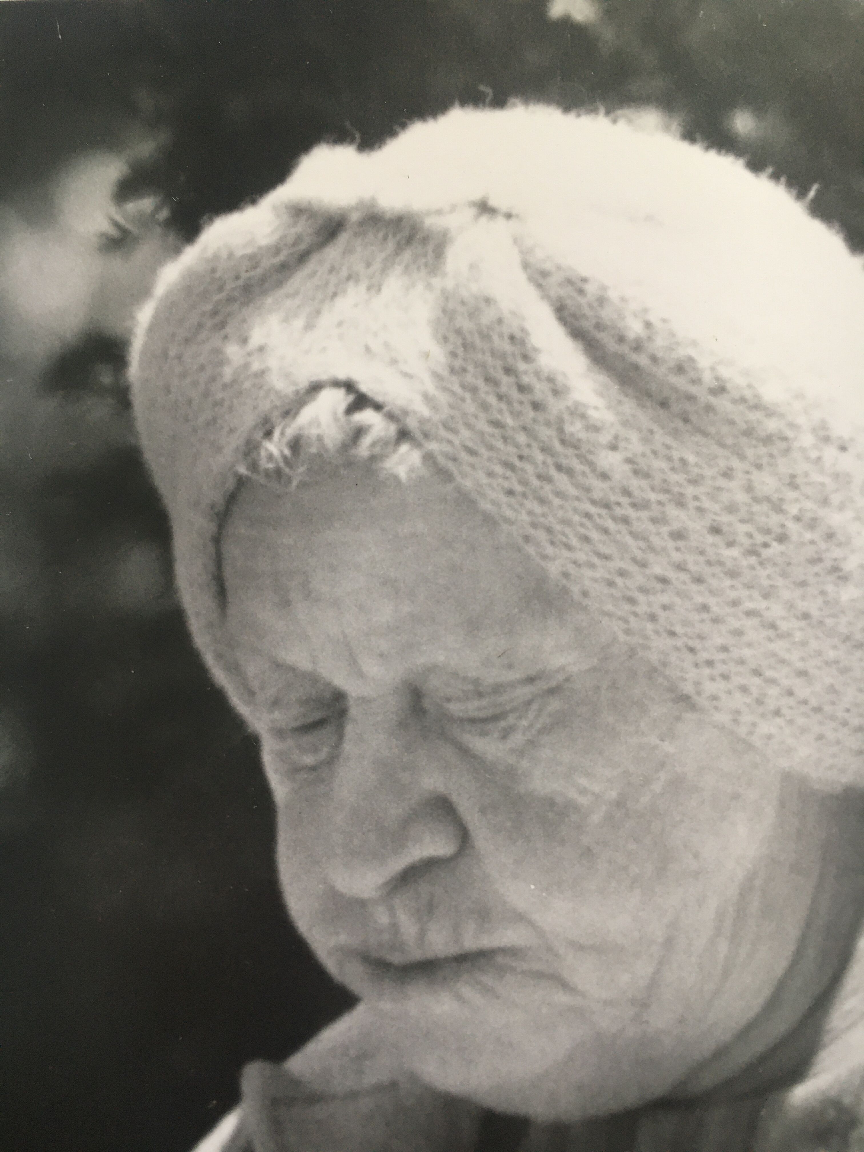 Portrait femme, années 80