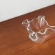 Bol en verre d'art scandinave vintage de Magnor, années 1970