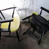 Set of 2 spindle back armchairs, Tapiovaara , Yngve Ekstrom style