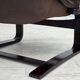 1970s, Swedish design by Åke Fribytter, armchair, furniture leather.
