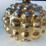 Gold bubble ceramic lamp