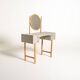 “Casino” Oak Dressing Table by Sven Engström and Gunnar Myrstrand