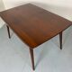 Scandinavian Style Mid Century Teak extendable Dining Table by Louis Van Teeffelen for Wébé, 1950s
