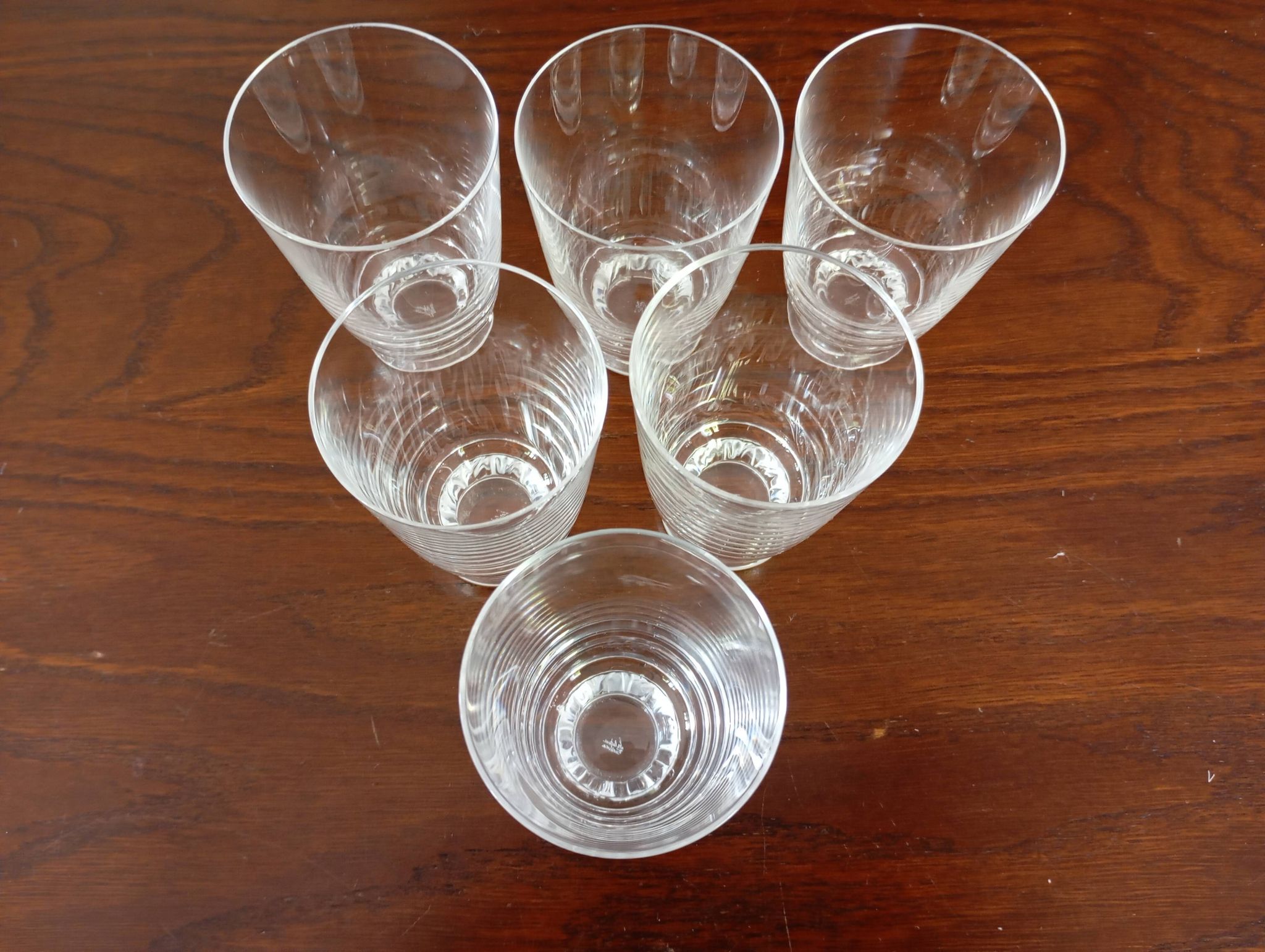 Port glasses 'Saint-Hubert' Lalique