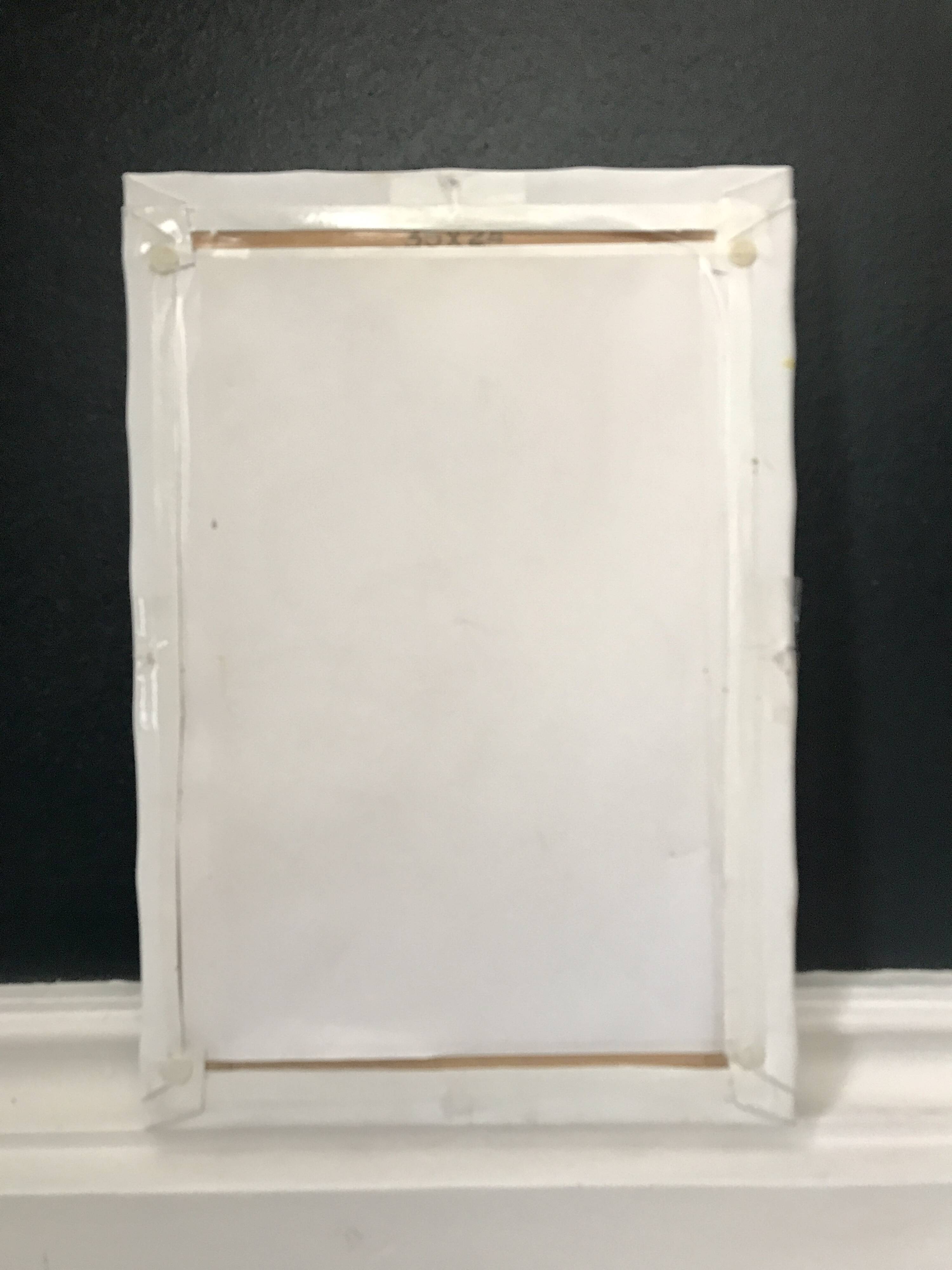 Acrylic on canvas "Sunflowers in pot"