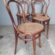 Series 4 chairs cannes bistro by Jacob and Josef KOHN No.55