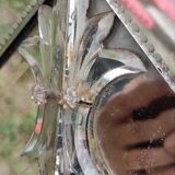 Old Venetian mirror closed