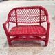Rattan garden furniture for dolls - vintage