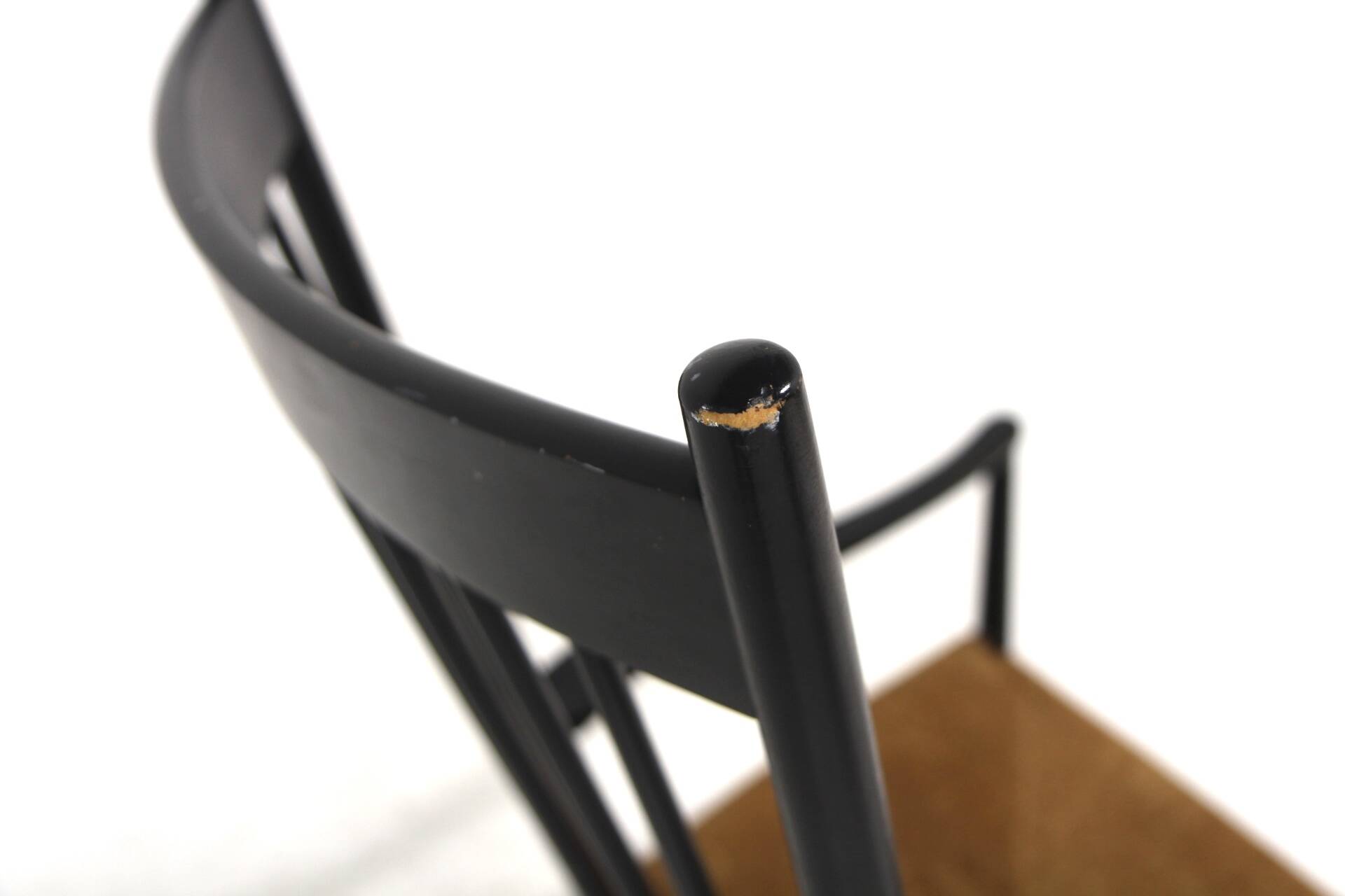 Vintage J16 rocking chair in beech by Hans Wegner for Möbler FD B, Denmark 1960s