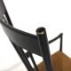 Fauteuil à bascule vintage J16 en hêtre par Hans Wegner pour Möbler F. D. B, Danemark 1960