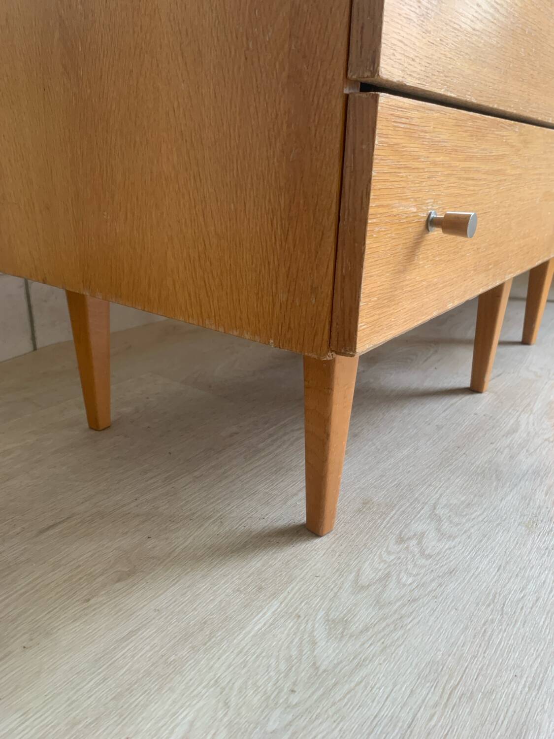 Pair of vintage bedside tables