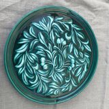 Centerpiece in slip patterns with old cherries