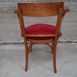 Ancien fauteuil Thonet bois courbé 1950