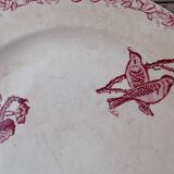Plat en terre de fer