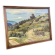 XXXL painting Alsatian landscape VINE Viticulture Harvest Vineyard By Théo