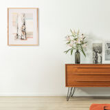 The birch, aquarelle on paper, 53 x 65 cm