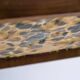 Table basse unique Pebbles d'Ib Kofod-Larsen