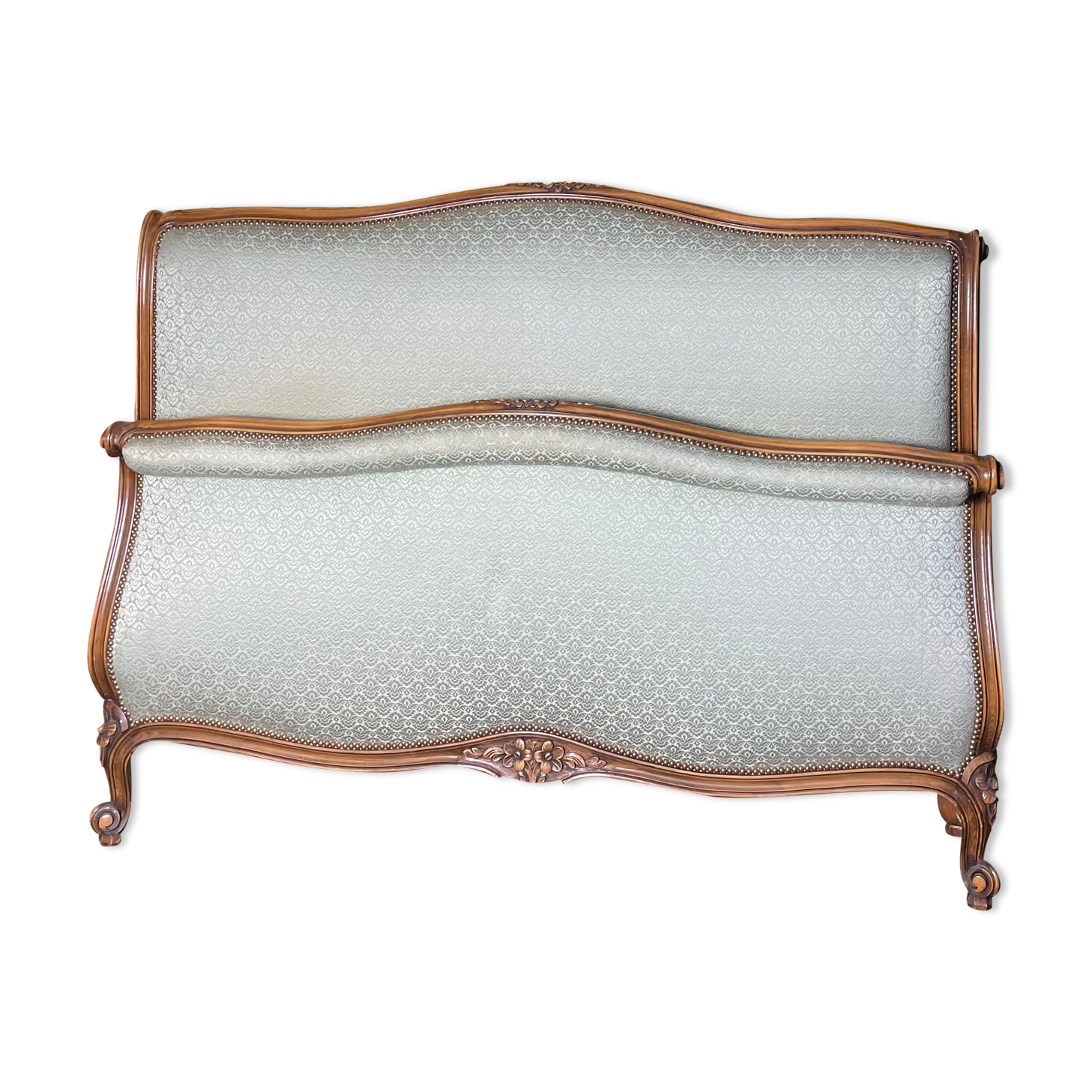 Upholstered bed in Louis XV style