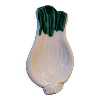 Vallauris vegetable bowl France ceramic slip