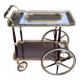 Rolling service trolley