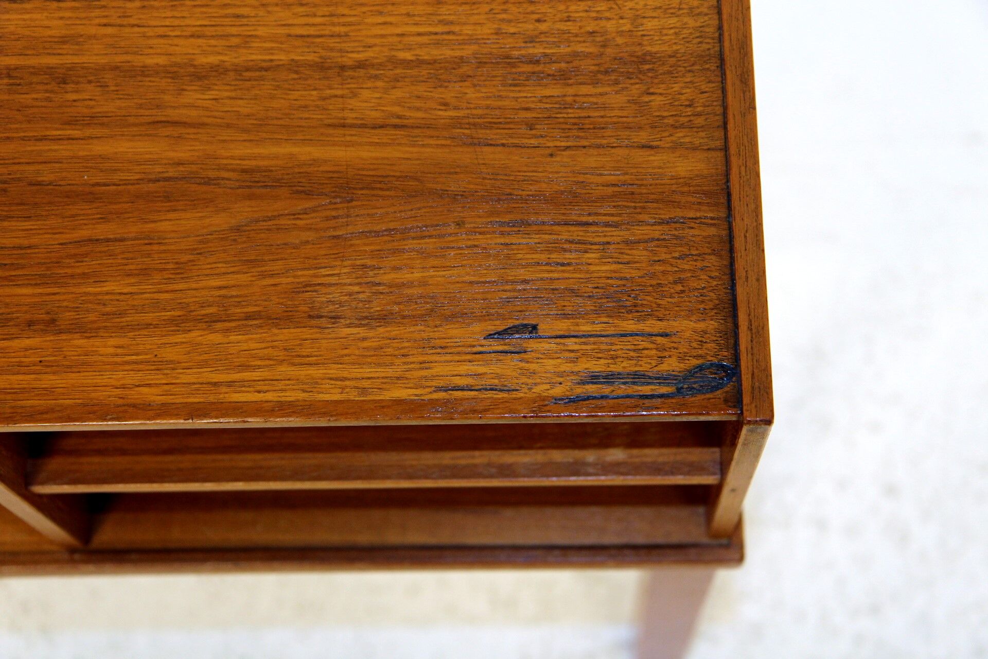 Teak telephone bench, Sweden, 1960