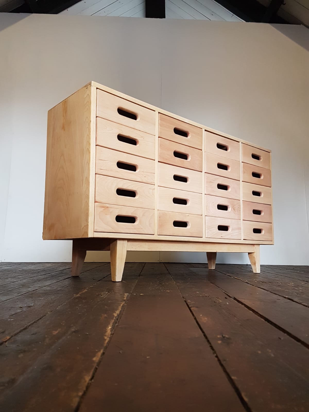 Merchandising chest of drawers by James Leonard Esavian
