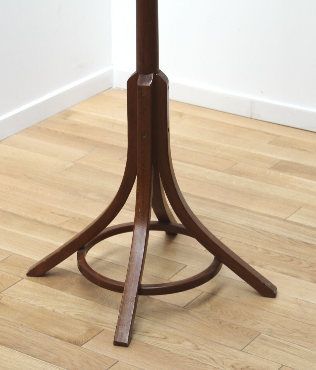 Vintage wooden coat rack